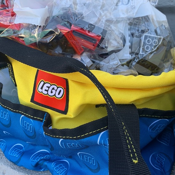 Lego Toys 2 Lego Builder Buckets With Loose Legos Unopened Bags